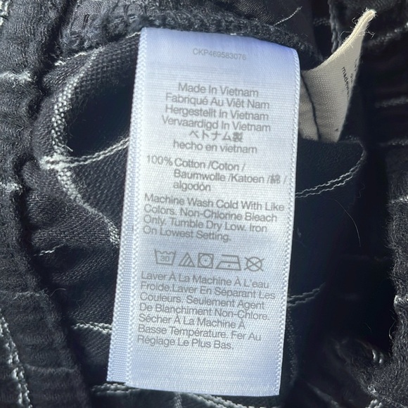 Madewell Huston Pull-On Tapered Pants in Plaid Size XS - Picture 12 of 13